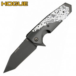 Нож Hogue EX-02 Tanto Skulls & Bones Black 34209BKS