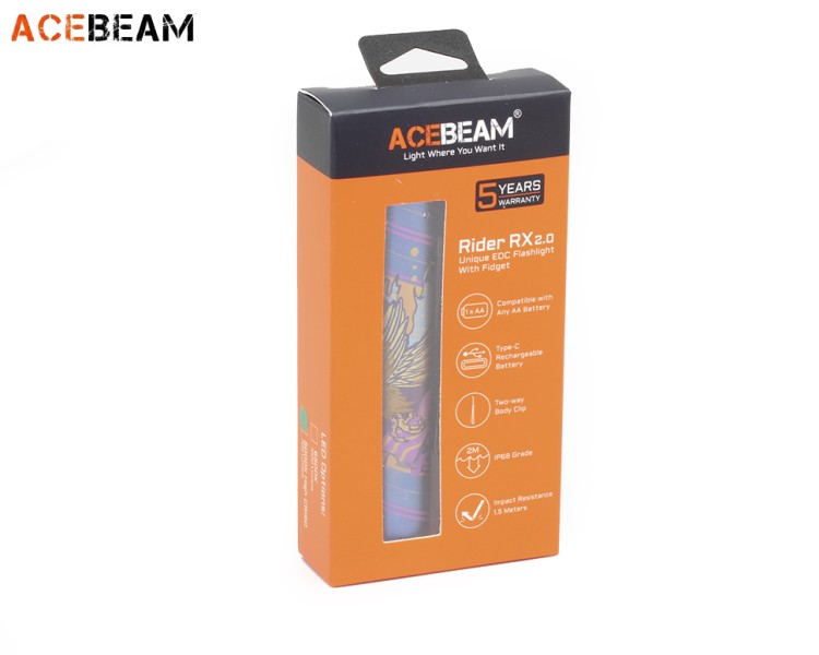 Acebeam Rider RX 2.0 Titanium  Eagle Pattern