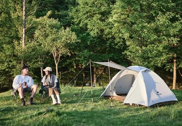 Naturehike CNK2300ZP024 Cloud-Creek 3-местная, коричневая