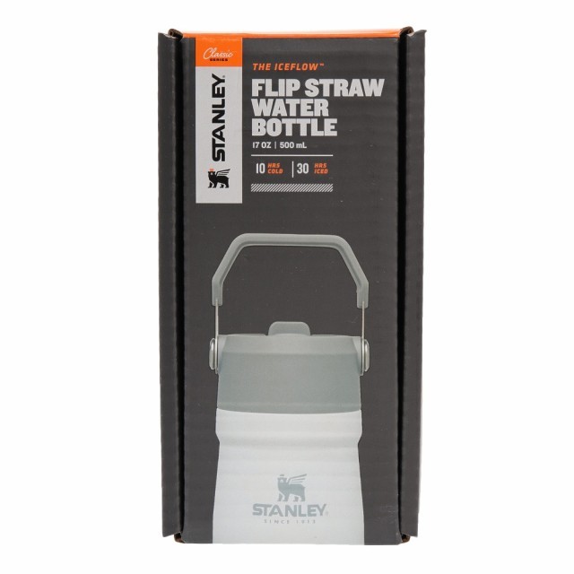 Термобутылка Stanley Classic Flip Straw 0,5L Белая