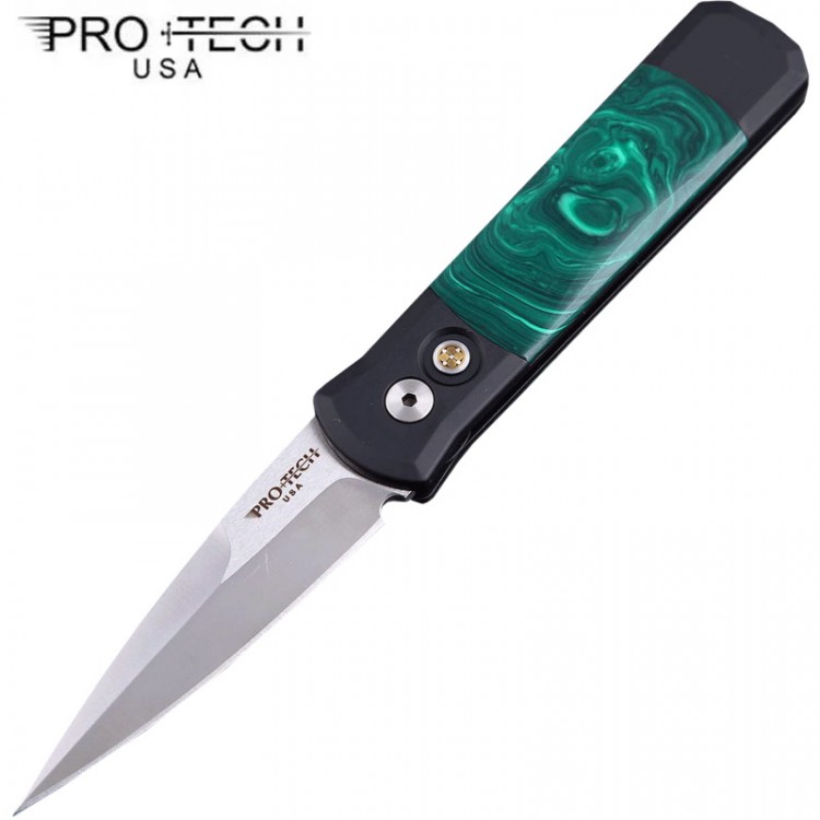 Нож Pro-Tech Godson Malachite 721Malachite