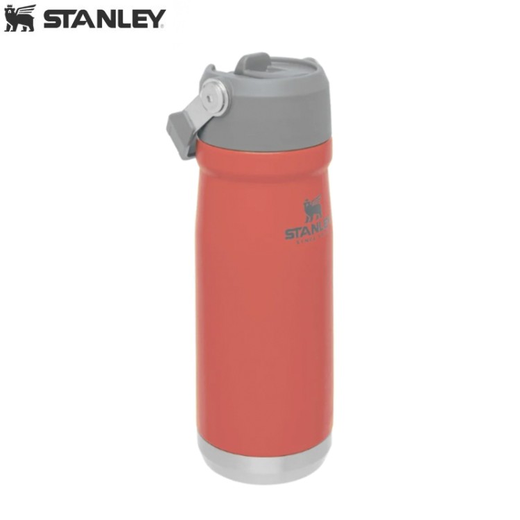 Термобутылка​ Stanley Classic Flip Straw 0,5L Оранжевый