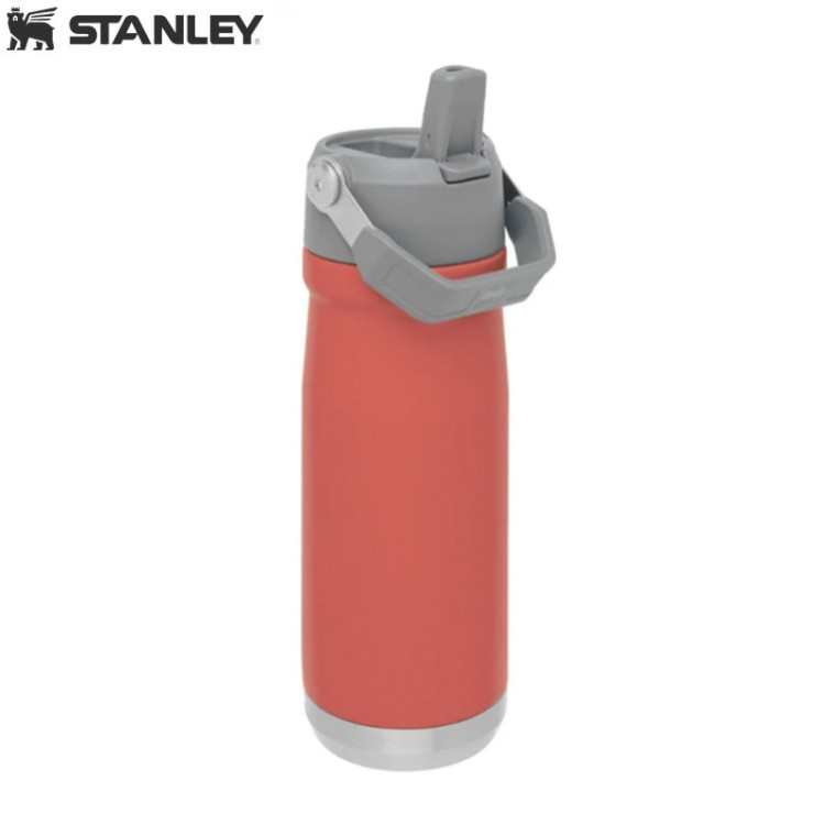 Термобутылка​ Stanley Classic Flip Straw 0,5L Оранжевый