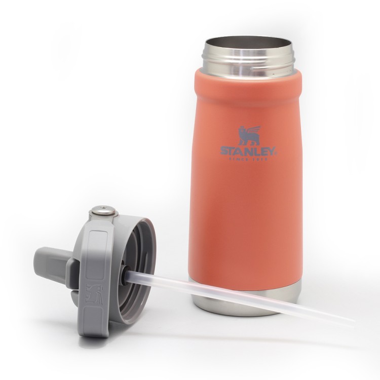 Термобутылка​ Stanley Classic Flip Straw 0,5L Оранжевый