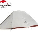Naturehike CNK2350WS020 Cloud Up Pro 2-местная серо-красная
