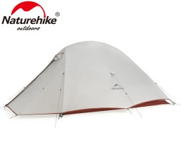 Naturehike CNK2350WS020 Cloud Up Pro 2-местная серо-красная
