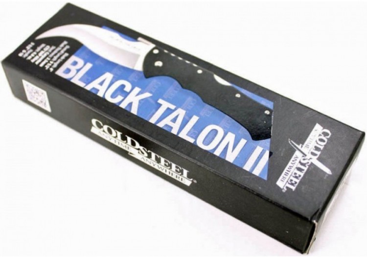 Нож Cold Steel 22BT Black Talon II Plain Edge