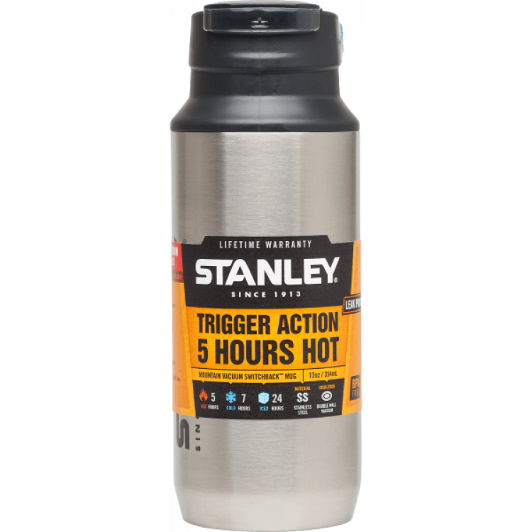 Термокружка Stanley Mountain 0,35L Steel