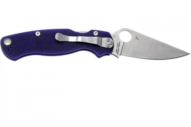 Нож Spyderco ParaMilitary 2 Dark Blue 81GPDBL2