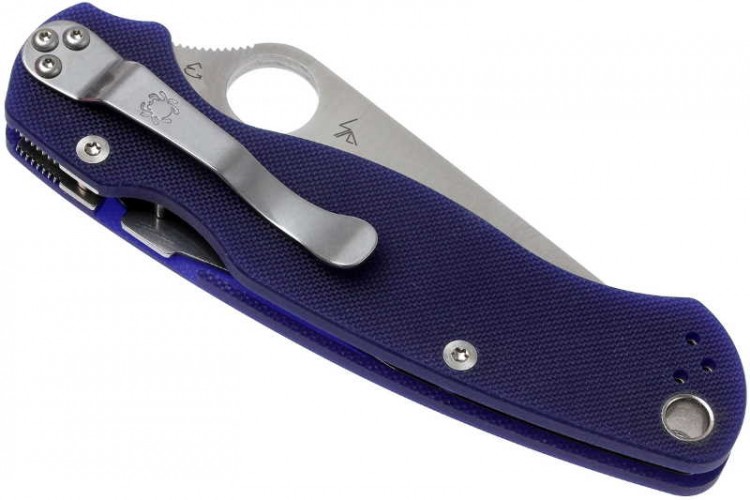 Нож Spyderco ParaMilitary 2 Dark Blue 81GPDBL2