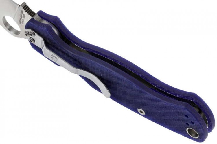 Нож Spyderco ParaMilitary 2 Dark Blue 81GPDBL2