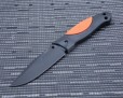 Нож Hogue EX-F02 4.5" Clip Point Black/Orange 35254BKR