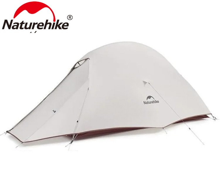Naturehike CNK2350WS020 Cloud Up Pro 1-местная, серо-красная