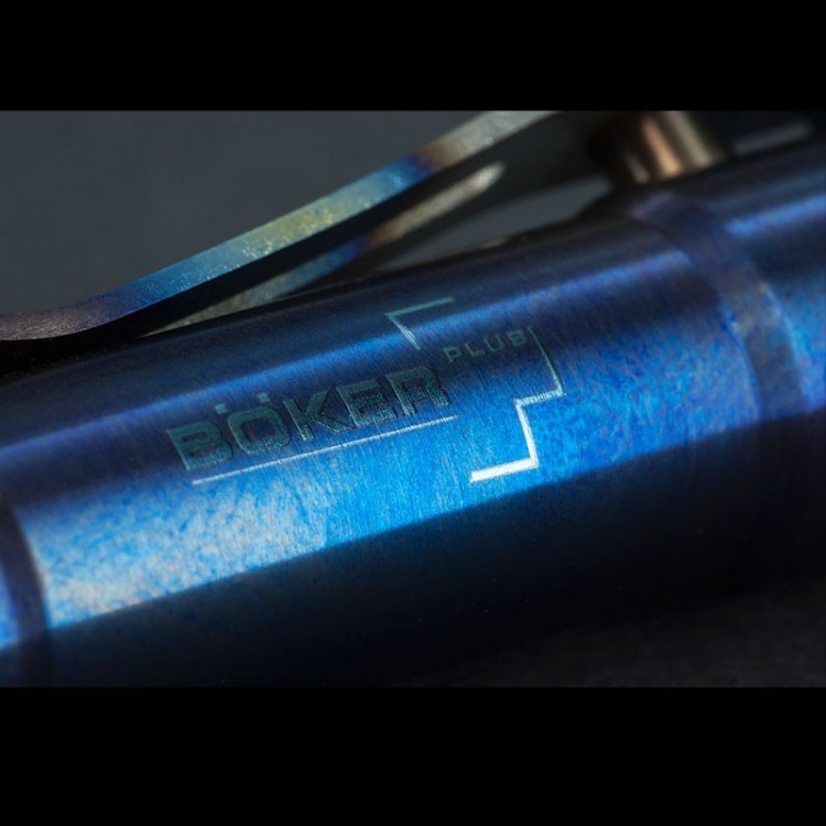 Тактическая ручка Boker 09bo074 K.I.D. cal .50 Titan Flam