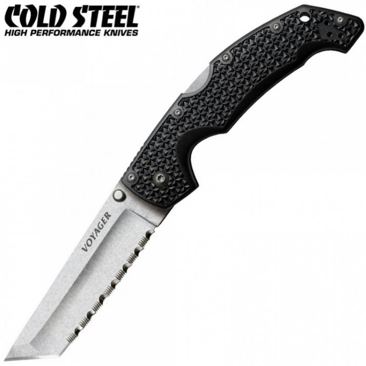 Нож Cold Steel Voyager Large Tanto Serrated Edge 29ATS