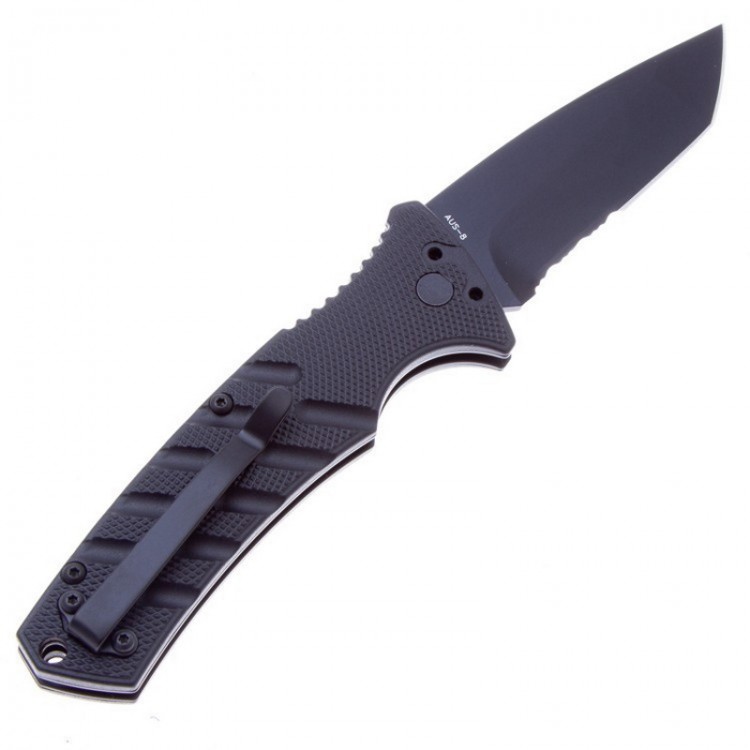 Автоматический нож Boker 01BO401 Strike Tanto All Black