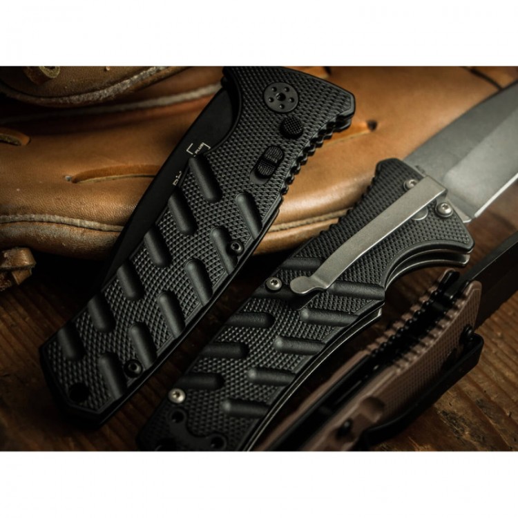 Автоматический нож Boker 01BO401 Strike Tanto All Black