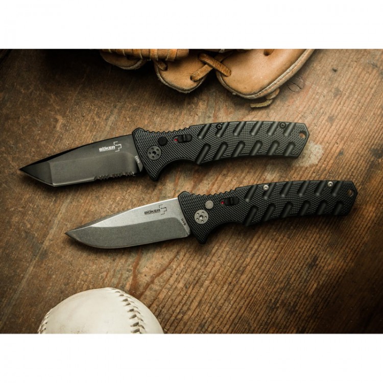 Автоматический нож Boker 01BO401 Strike Tanto All Black