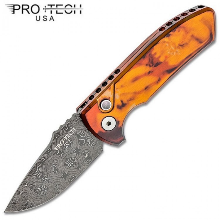 Нож Pro-Tech SBR LG-DFD20 Del Fuego Damascus Custom