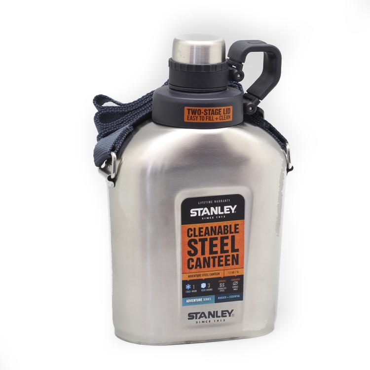 Фляга Stanley Cleanable Canteen 1L Stainless Steel