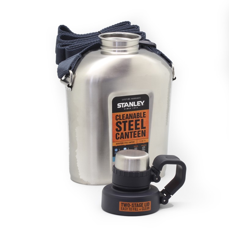 Фляга Stanley Cleanable Canteen 1L Stainless Steel