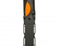 Нож Hogue EX-F02 4.5" Clip Point Stonewash Black/Orange 35254TFR