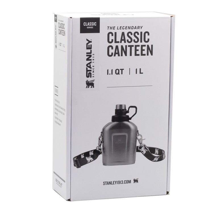 Фляга Stanley Legendary Classic Canteen 1L Stainless Steel