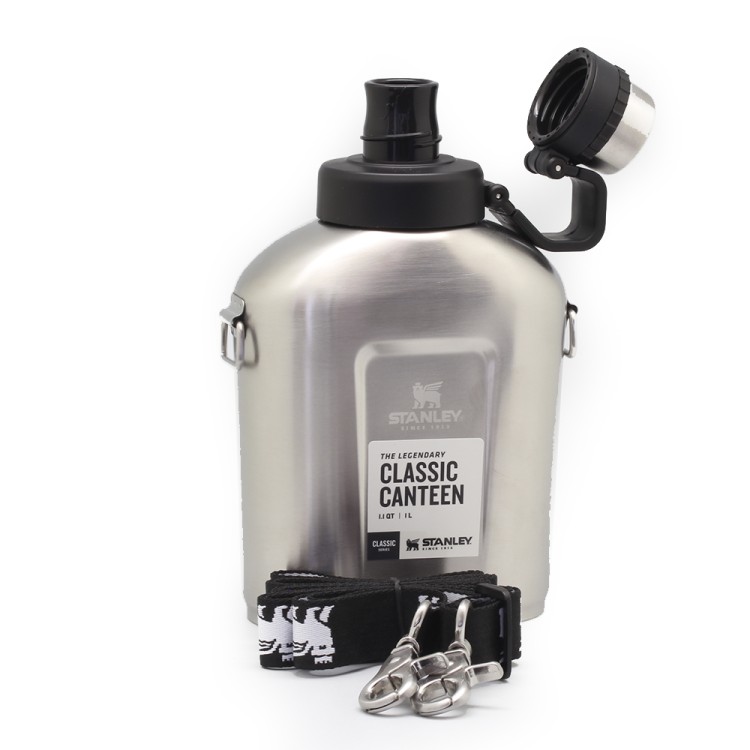 Фляга Stanley Legendary Classic Canteen 1L Stainless Steel