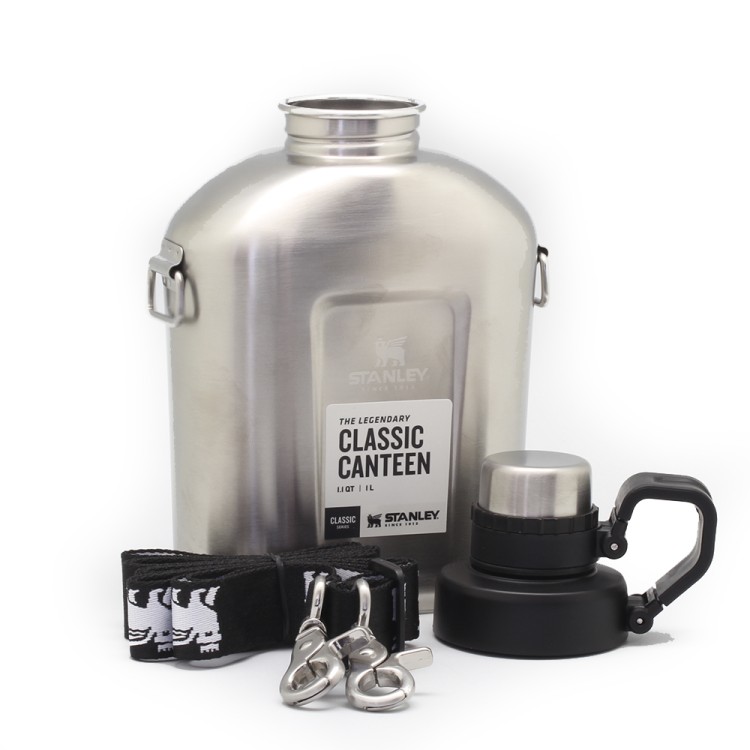 Фляга Stanley Legendary Classic Canteen 1L Stainless Steel