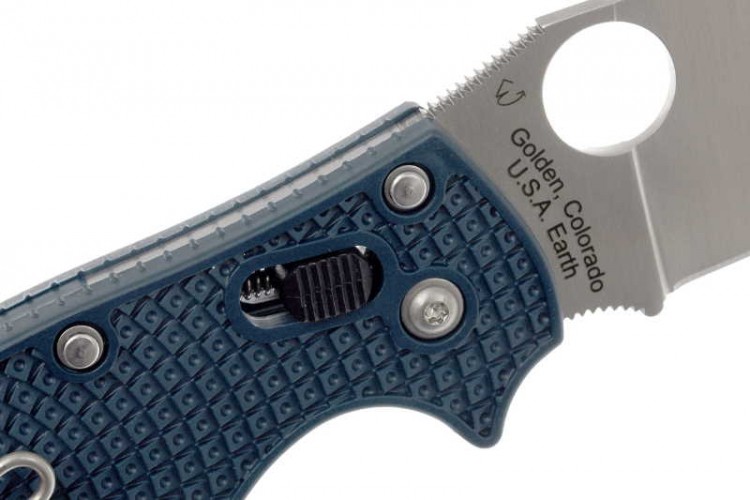 Нож Spyderco Manix 2 Lightweight Dark Blue 101PDBL2