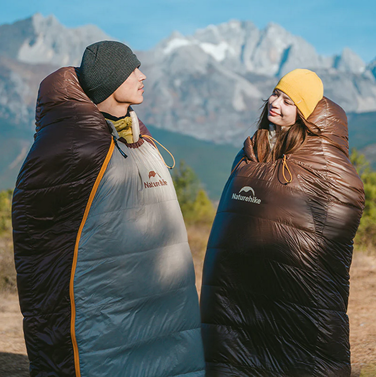Naturehike CNK2550WS014 SP1000 Snow Petrel Mummy темно-коричневый (размер M/L)