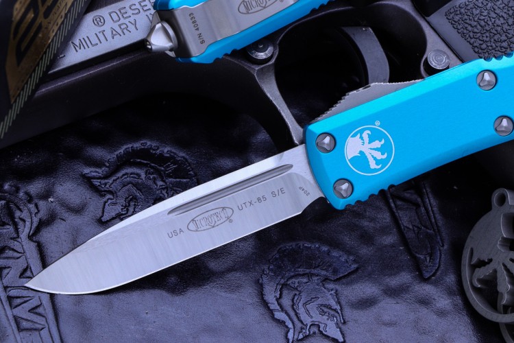 Нож Microtech UTX-85 Satin Turquoise 231-4TQ
