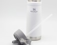 Термобутылка Stanley Classic Flip Straw 0,65L Белая