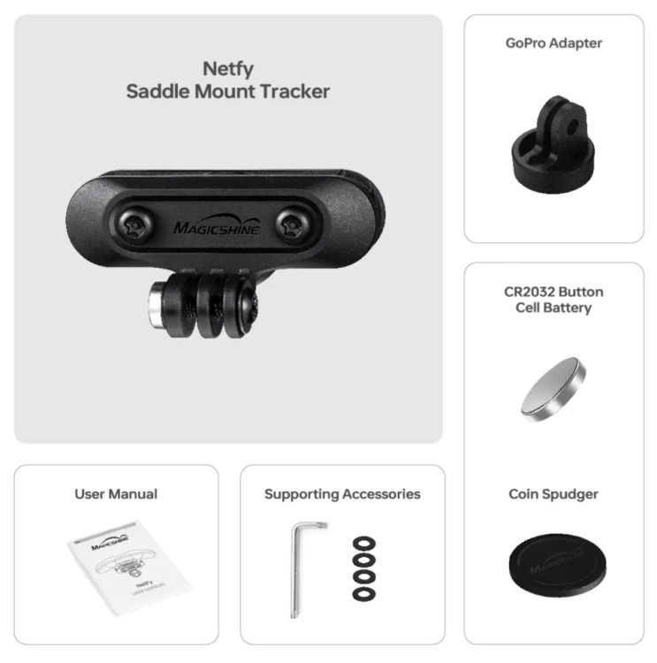 Magicshine NETFY Saddle Mount Bike Tracker Magicshine NETFY Saddle Mount Bike Tracker