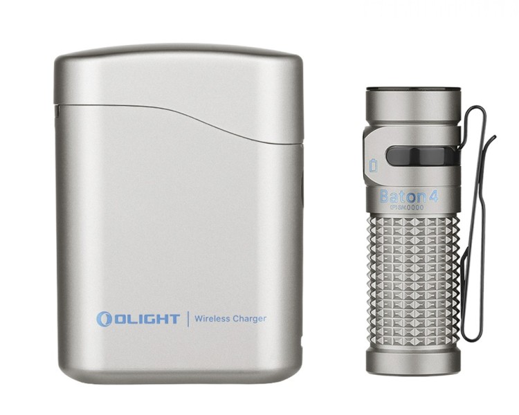Olight Baton 4 Premium Edition Titanium