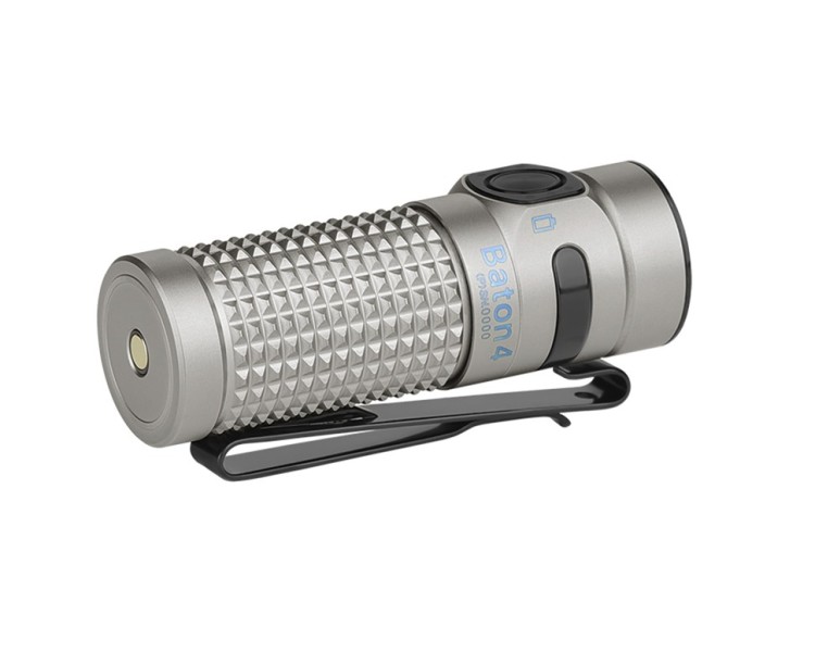 Olight Baton 4 Premium Edition Titanium