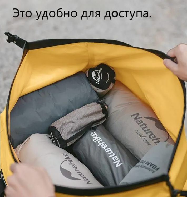 Naturehike Сумка дорожная 90L Yellow