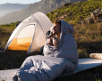 Naturehike CNK2450WS048 CW700 из утиного пуха серый (размер M)