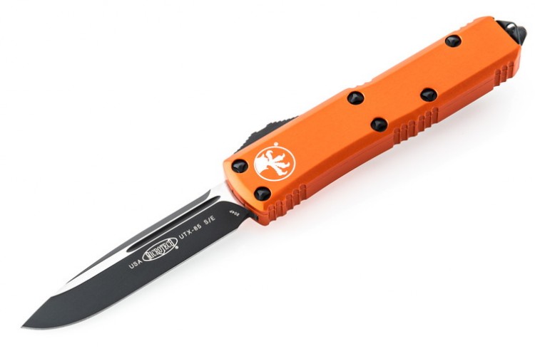 Нож Microtech UTX-85 Contoured Chassis Orange 231-1OR
