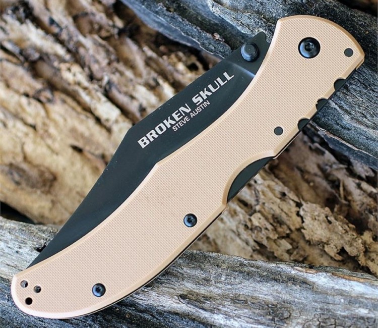 Нож Cold Steel Broken Skull 4 Coyote Tan 54S2A
