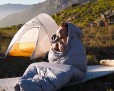Naturehike NH18C400-D CW400 из утиного пуха серый (размер M)