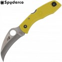 Нож Spyderco Tasman Salt Yellow 106PYL