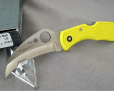Нож Spyderco Tasman Salt Yellow 106PYL