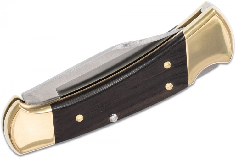 Нож BUCK 112 Ranger Auto Ebony Wood 0112BRSA