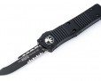 Нож Microtech Troodon Combo 2-Tone Tactical Black 139-2T