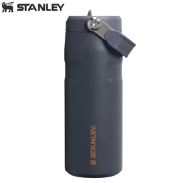 Термобутылка Stanley Aerolight с трубочкой 0,473L Тёмно-серая