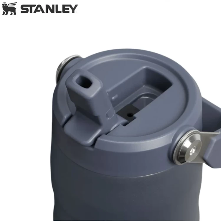 Термобутылка Stanley Aerolight с трубочкой 0,473L Тёмно-серая