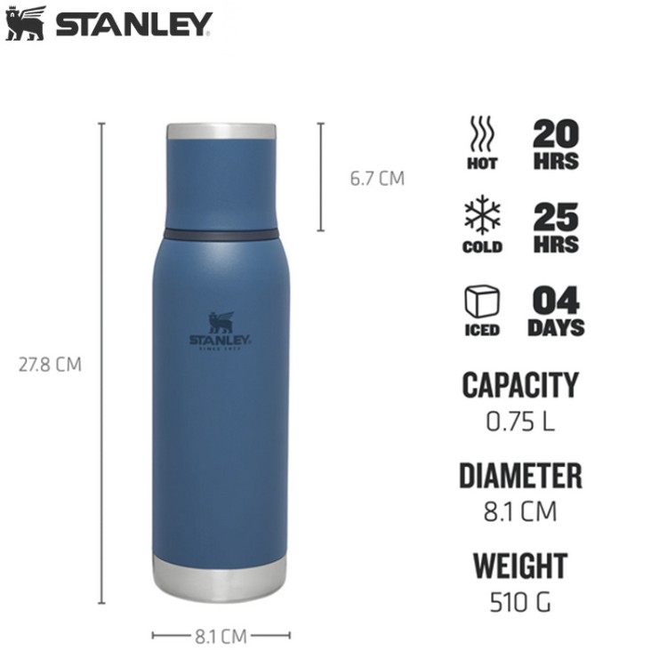Термос Stanley Adventure Bottle 0,75L Blue